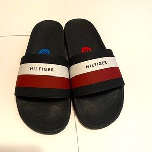 New Tommy Hilfiger Slides Sandals Size 10